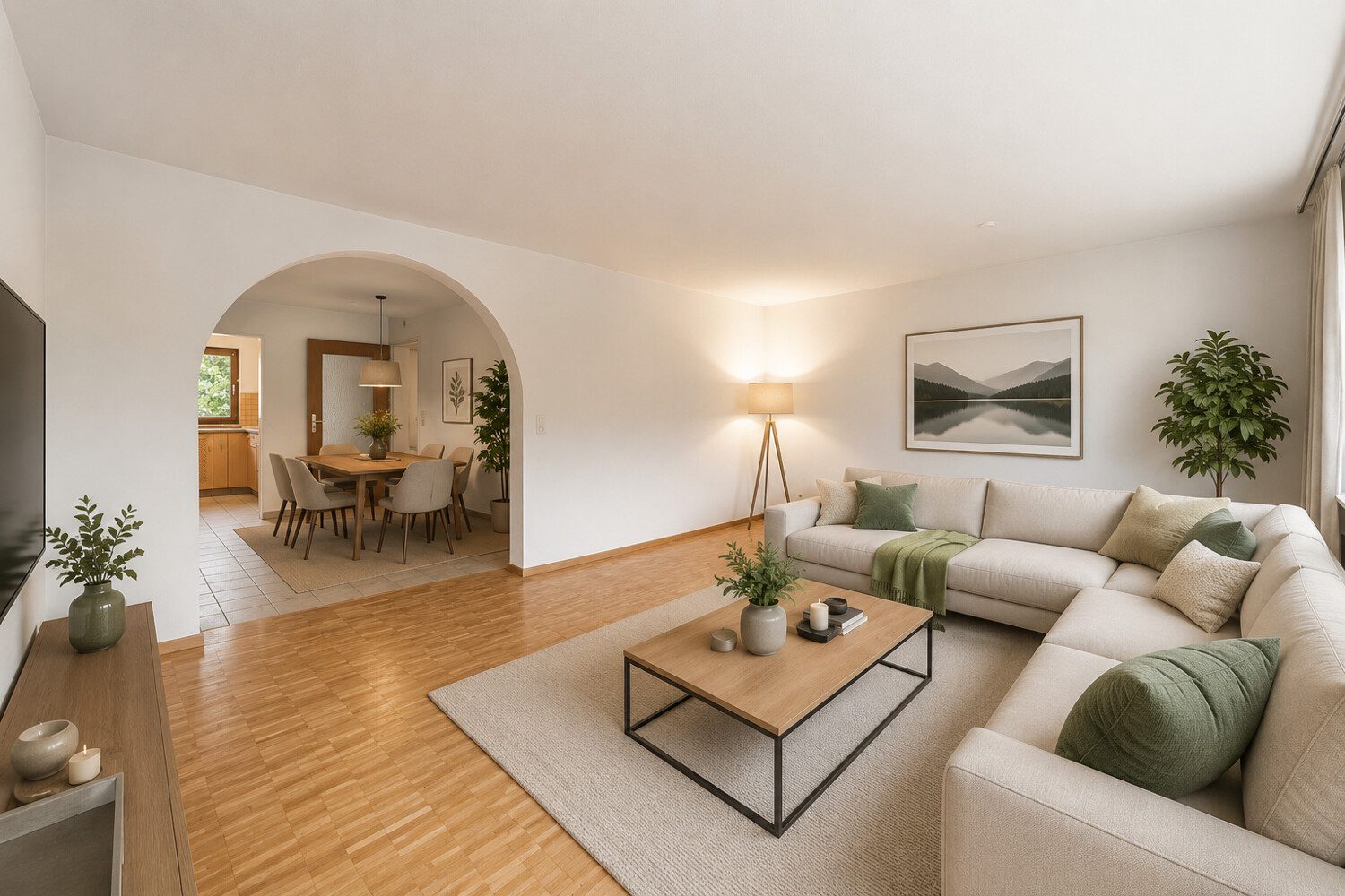 Visualisierung Wohnzimmer