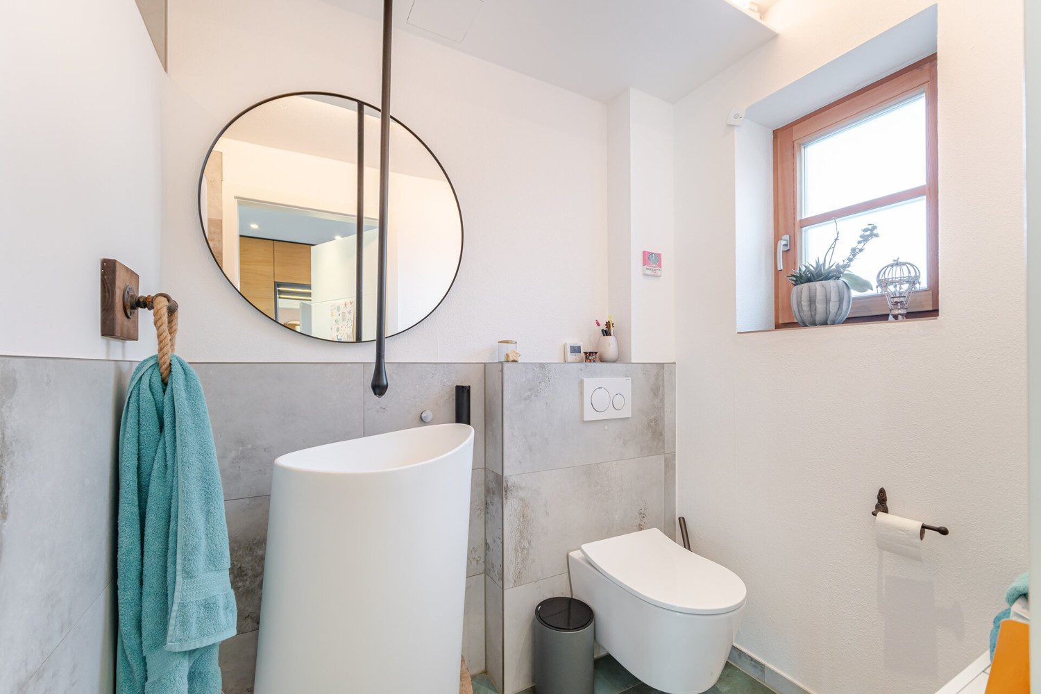 Stylisches Gäste-WC