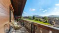 Balkon mit Bergblick