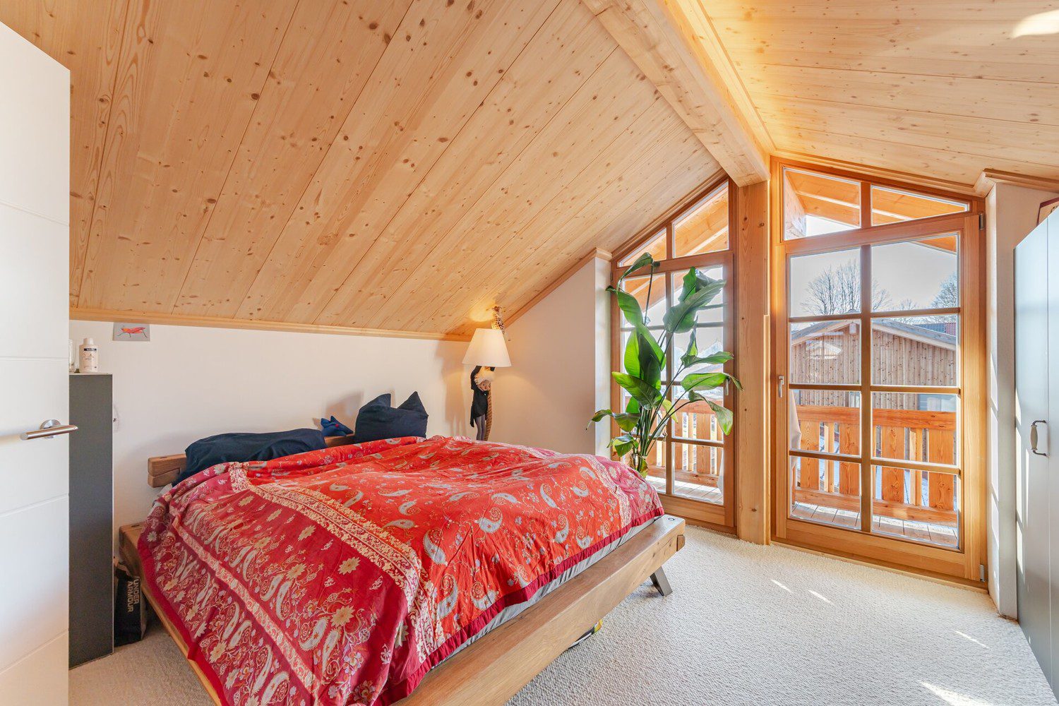 Schlafzimmer im Dachgeschoss