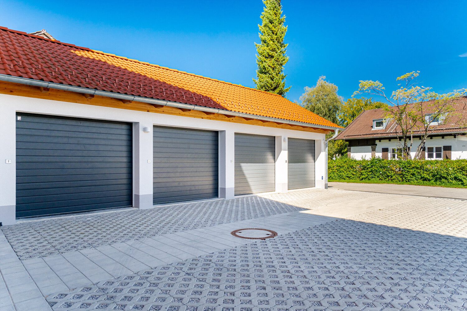 Garagenansicht